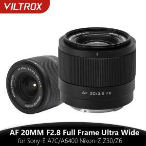 VILTROX 20mm F2.8 에어 풀프레임 광각 단렌즈 자동 초점 소니 E A7C A6400 EVZ10 니콘 Z 마운트 Z5ii Z50I