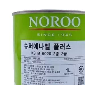 [제이큐]에나멜 유성페인트 온돌용 황색 유광 1L