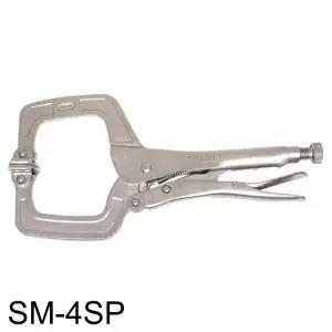 스마토 C형클램프 4인치(SM-4SP) 육각렌치 포켓몽키스패너 클램프 만능렌치 파이프렌치
