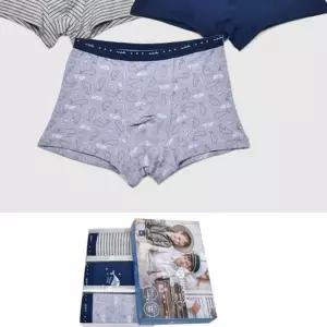 부드러운 스판 남아 고래의 꿈 드로즈3매 팬티 소프트한촉감 남학생속옷 주니어의류 A-FB02E