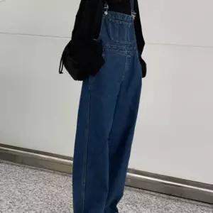 (다올)여자 청멜빵바지 데님 점프수트 봄패션 코디