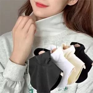 겨울 목 폴라 여성 목 폴라 레이어드 베이직 데일리 이너웨어 티셔츠 폴라티 이너 가을