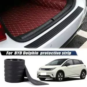 BYD 돌핀 자동차 트렁크 도어 실 플레이트 보호대 리어 범퍼 가드 고무 몰딩 패드 트림 커버 스트립