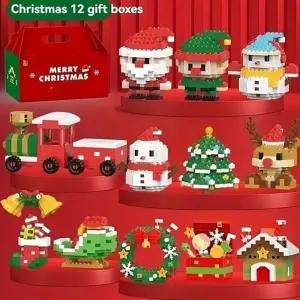 서치7 idaxmas 크리스마스 나노블럭 12종세트 / 2210 pcs 빠른배송