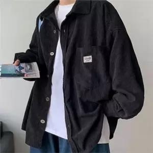 오너클랜 루즈핏 남성 코듀로이 셔츠 오버핏 남성 골덴 남방 빅사이즈 데일리 남성코듀로이셔츠