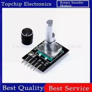5pcs 360 학위 엔코더 모듈 KY040 브릭 센서 개발 보드 손잡이 캡 전위차계 키트 DIY for Arduino