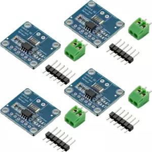 4 PCS INA219 I2C IIC 양방향 전류 모니터링 센서 브레이크아웃 모듈 실시간 전압 추적 아두이노 라즈베리
