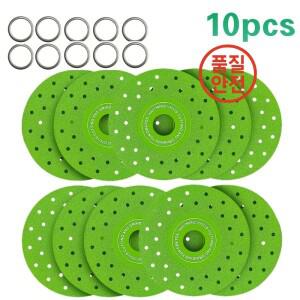 10/6/5/3PCS 115mm 다공성 다이아몬드 샌딩 시트 타일에 적합 대리석 석재 경량 샤프 브레이징 톱날 도구