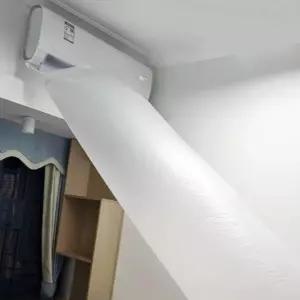 에어컨 바람 통로 대형 원통 총 튜브 둘레 관 40cm 배관 80cm 비닐 30m 두께