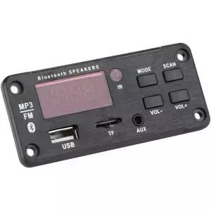 fosa1 Bt 5.0 MP3 디코더 보드 카 스피커 LosslessDecode 모듈 MP3WMAWAVFLACAPE 원격 디코딩 지원