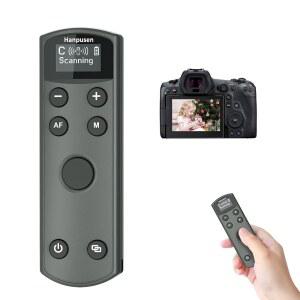 캐논 충전식 카메라 리모컨용 무선 셔터 릴리스 | EOS R R5 R6 R50 R100 M6 MARK II G5X G7X III REBEL T7I T8I SL2 SL3 M50 M200과 호환; BR-E1 대체품