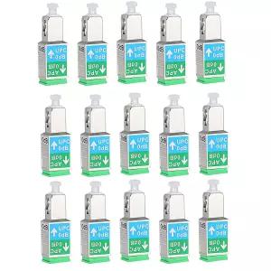 Duogalia 15 팩 SC/APC 여성용 SC/UPC 단일 모드 광섬유 어댑터 SM 9/125 하이브리드 광 컨버터 커넥터