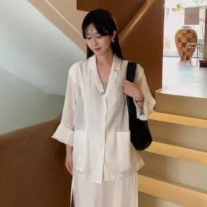 헐크 여성 초가을 복고풍 캐주얼 포켓 얇은 자외선 차단 트렌디 자켓