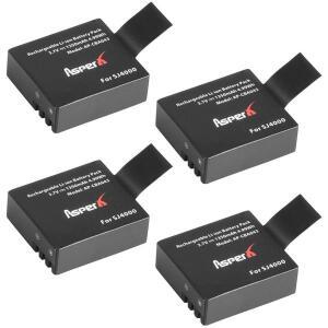 1350mAh SJ4000 Bateria 충전식 배터리 배터리 + SJCAM SJ5000 WIFI EKEN H9R H9 4K 스포츠 비디오 액션 카