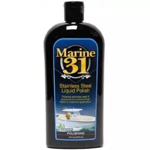 Marine 31 스테인리스 스틸 리퀴드 폴리시 알루미늄 크롬의 광택과 윤기를 되살려줍니다 사용이 간편한