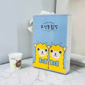 초등 무선 종합장 10p 색상랜덤 초등노트 무제노트 무지노트