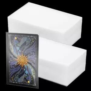 마이티스 300개 세트 클리어 타로 카드 슬리브 72x122mm 200μM 두께 눈부심 방지 기능 없음 TCG 및