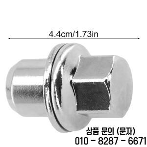 레인지로버 호환 스포츠 L322 L405 용 휠 너트 디스커버리 육각 M14x1.5 크롬 도금 RRD500510 자동차 부품