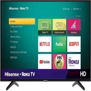 Alexa 호환성을 갖춘 Hisense 32인치 클래스 H4 시리즈 LED Roku 스마트 TV(32H4F 모델)