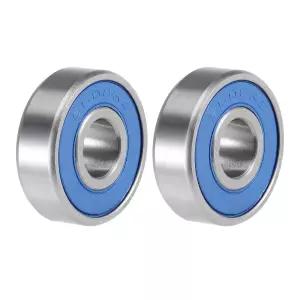 uxcell S608-2RS 딥 그루브 볼 베어링 8mm x 이중 밀봉 440C 스테인리스 스틸 2개