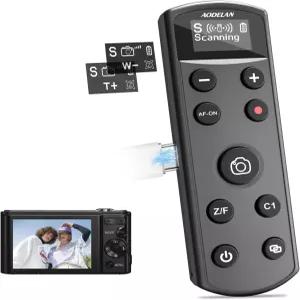 소니 호환 카메라용 리모컨 USBC 충전식 무선 셔터 릴리스 ZV1 ZVE10 A6100 A6400 A6700 A7IV RX100 VII A9