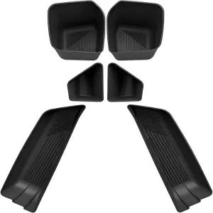 ushilife 6개입 BMW X3 G45 2025 호환 TPE 도어 오거나이저 포켓 라이너 20252026용 프론트 인서트 트레이