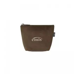 EMIS VELVET MINI POUCH-BROWN
