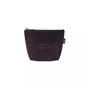 EMIS VELVET MINI POUCH-PURPLE