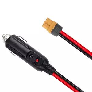 AYECEHI XT60 연장 케이블 여성형에서 시가잭 남성 플러그 3.3태양광 패널 RV 휴대용 발전기 호환되는