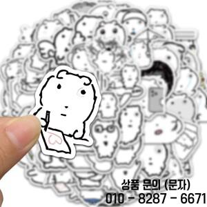 72PCS 추상 눈 거품 고양이 낙서 스티커 Scrapbooking 콜라주 재료 헬멧 전화 워터 컵 벽 메모장 장식