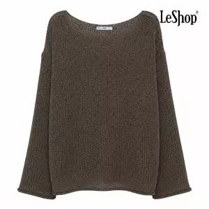 르샵 입술넥 루즈핏 니트 BQ8KP010A