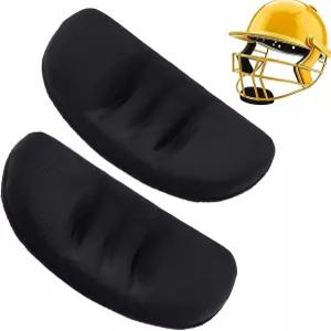 2PCS 필더스 페이스마스크 턱 패드 교체 컴포트 폼 소프트볼 야구 투수 포수 컵 패딩 청소년 성인 남성