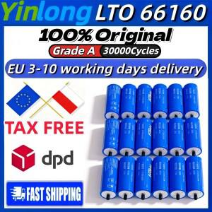 6-36개입 Yinlong A급 2.3V 45Ah 리튬 티타네이트 LTO 배터리 10C 전기 보트 태양광 스피커 DIY 전원 시스