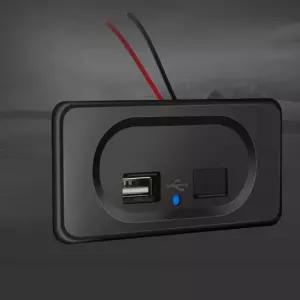 집소 카라반 캠핑카 매립형 4.2A 듀얼 USB 충전 포트 DIY USB매립소켓