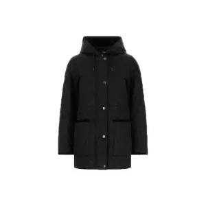 버버리 26FW 브롬리 BROMLEY 다이아몬드 퀄팅 후드 자켓 블랙 8110531