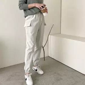 [하프클럽/옷자락]여자 겨울 트레이닝 바지 기모 밴딩 카고 팬츠