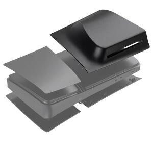 PS5 호환 Pro 콘솔 교체용 하단 커버 플레이트 1개 D/E 쉘 사이드 패널 Pro/PS5 호환 슬림 디스크/디지털용