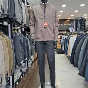 런던포그 HL01 융본딩사선골지집업가디건 융본딩니트집업가디건 Lnwbq12z