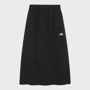 [노스페이스] [공식] NK6NS32A 여성 피크힐 스커트 BLACK