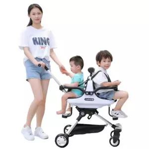 양방향 쌍둥이 유모카 2인용 휴대용 기내반입 절충형 cdvsewe