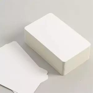 서무스토어 반코팅 무지 카드 100매 8X13CM 반코팅종이카드