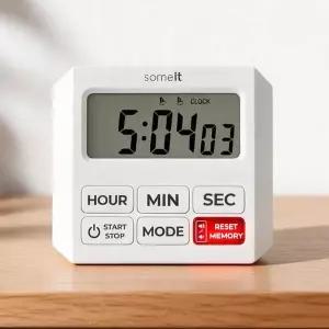 썸잇 공부 타이머 무소음 LED 알림 스톱워치 시계