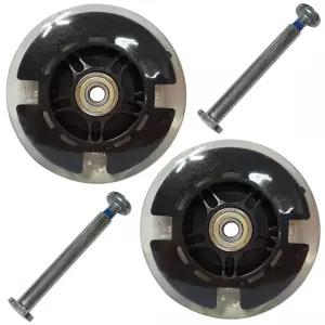 발로타 LED 발광 킥보드 불바퀴 100mm 2p + 볼트너트 2p 키즈바이크 킥보드 씽씽카 LED