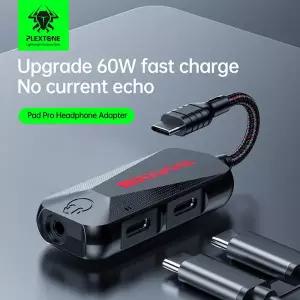 3-in-1 게임용 사운드 카드 Type-C  3.5mm 게임용 핸드폰 오디오 보드 60W 나일론 휴대용 24Bit 96Hz 고해