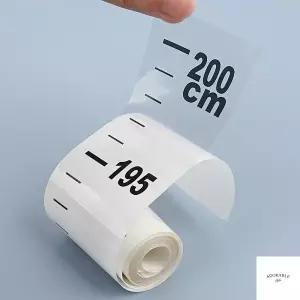 어도라 심플 투명 키재기 스티커 200CM 키재기판 어린이방꾸미기 어린이집환경구성