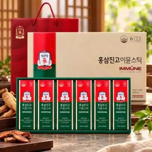 정관장 홍삼진고 이뮨스틱 10g x 30포 쇼핑백포함
