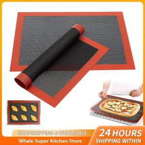 베이킹 그릴 매트 30X40cm 트레이 통기성 안티 스틱 바베큐 쿠키 빵 패드 오븐 전자 레인지 고온