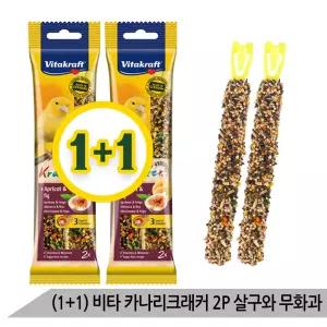 (1+1)비타크래프트 카나리 크래커 2P 살구와 무화과