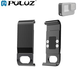PULUZ 금속 측면 인터페이스 플립 배터리 커버 탈착식 케이스 고프로 HERO13 11/10 블랙