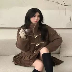 여자 3컬러 귀여운 겨울 아우터 떡볶이 뽀글이 자켓